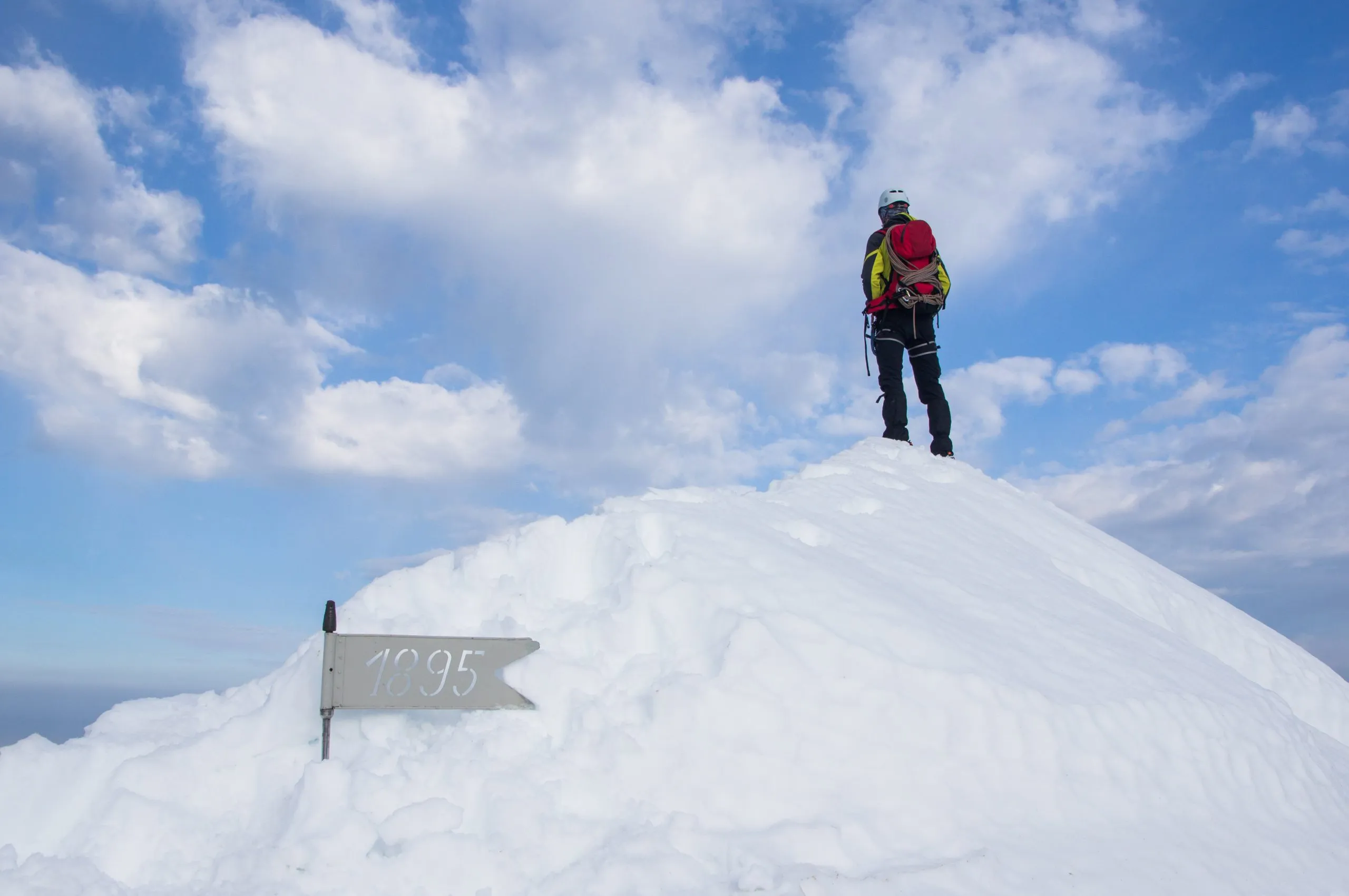 the summit of triglav in winter min